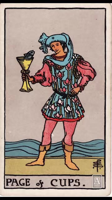 Page of Cups