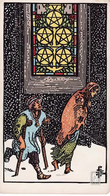 Five of Pentacles