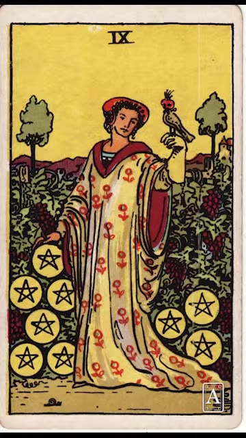 Nine of Pentacles