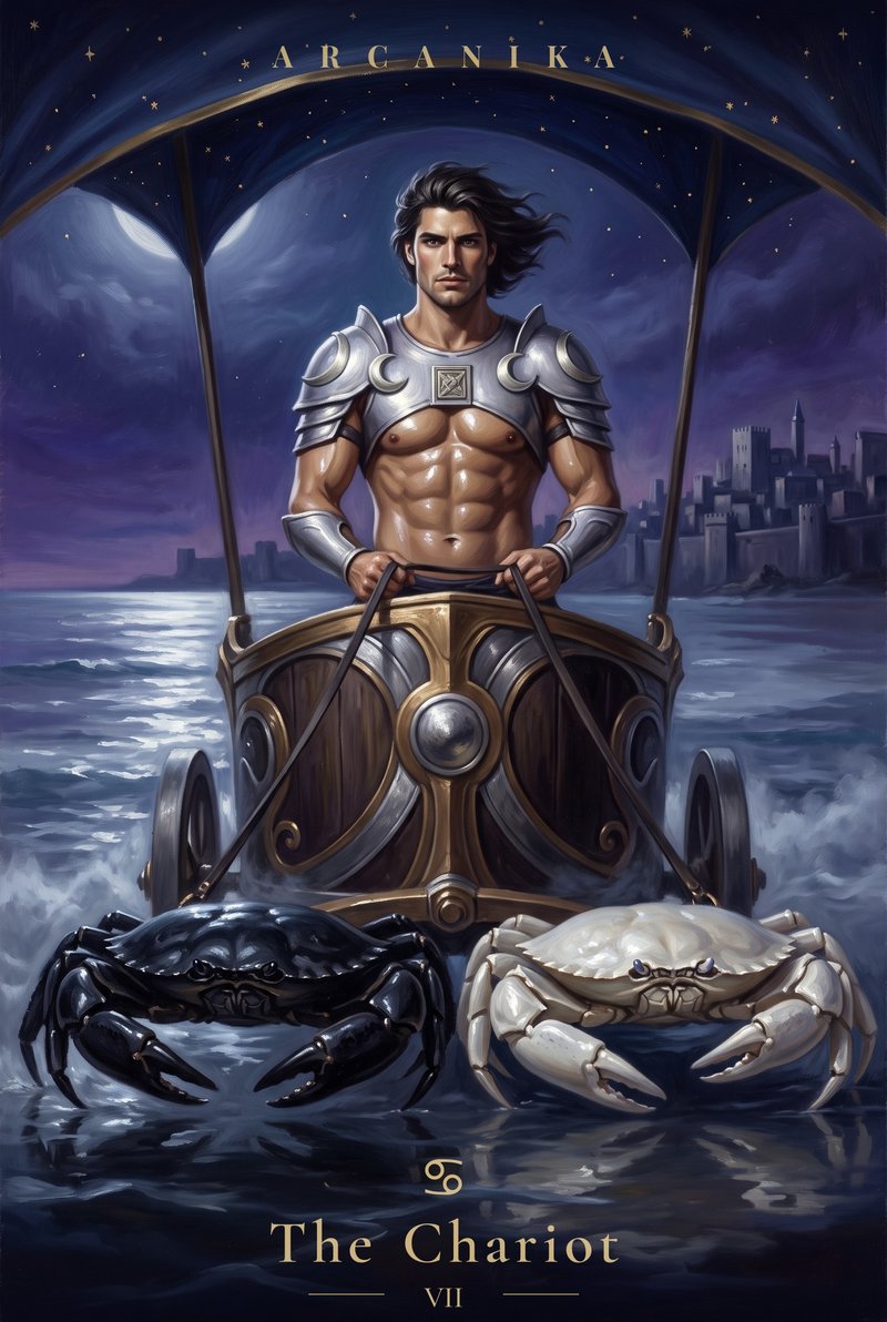 Cancer — card of the day, The Chariot (VII)